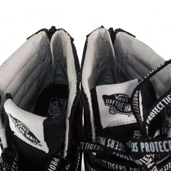 Vans x Discovery ComfyCush Sk8-Hi "Project Cat" Black / Multicolor Youth 3 - Picture 11 of 11